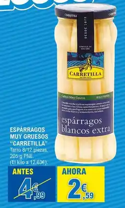 E.Leclerc Carretilla - espárragos muy gruesos oferta
