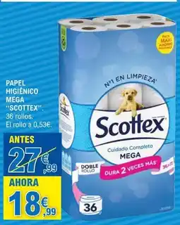 E.Leclerc Scottex - papel higiénico mega oferta