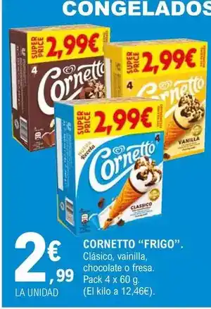 E.Leclerc Frigo - cornetto oferta