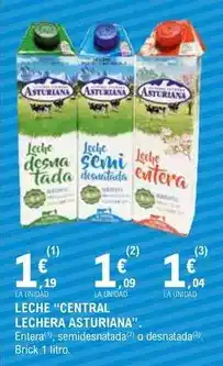 E.Leclerc Central lechera asturiana - leche oferta