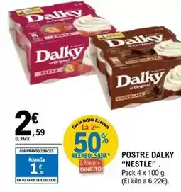 E.Leclerc Nestlé - postre dalky oferta