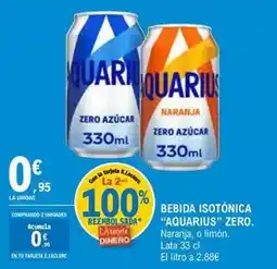 E.Leclerc Aquarius - bebida isotónica zero oferta