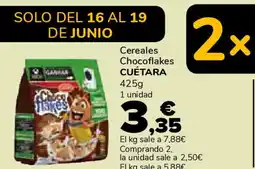 Supeco CUÉTARA Cereales Chocoflakes oferta
