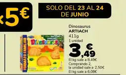 Supeco ARTIACH Dinosaurus oferta