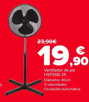 Supeco Ventilador de pie oferta