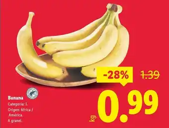 Lidl Banana oferta