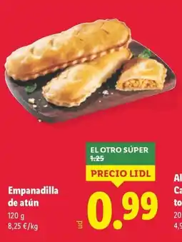 Lidl Empanadilla de atún oferta