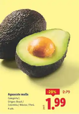 Lidl Aguacate malla oferta