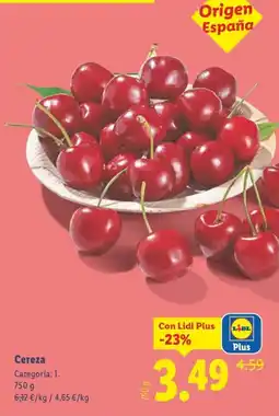 Lidl Cereza oferta