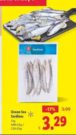 Lidl OCEAN SEA Sardinas oferta