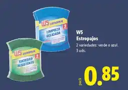 Lidl W5 Estropajos oferta