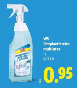 Lidl W5 Limpiacristales multiusos oferta