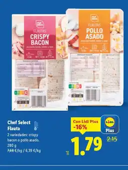 Lidl CHEF SELECT Flauta oferta