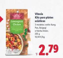 Lidl VITASIA Kits para platos asiáticos oferta