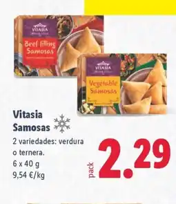 Lidl VITASIA Samosas oferta