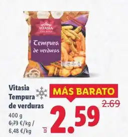 Lidl VITASIA Tempura de verduras oferta