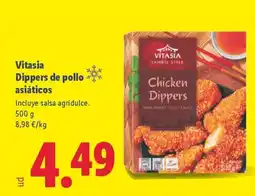 Lidl VITASIA Dippers de pollo asiáticos oferta