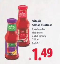 Lidl VITASIA Salsas asiáticas oferta