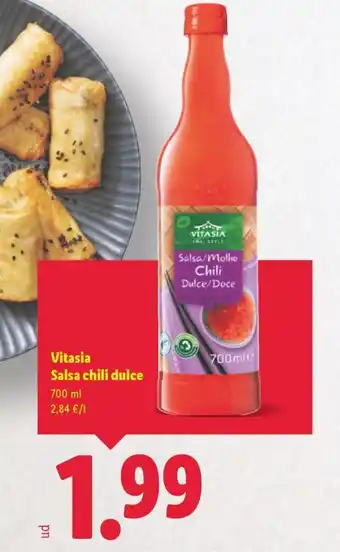 Lidl VITASIA Salsa chili dulce oferta