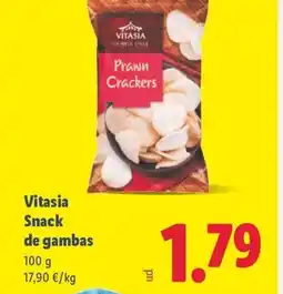 Lidl VITASIA Snack de gambas oferta