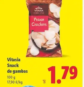 Lidl VITASIA Snack de gambas oferta