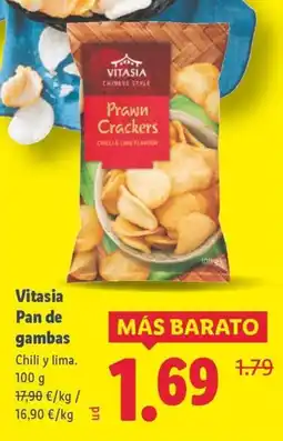 Lidl VITASIA Pan de gambas oferta