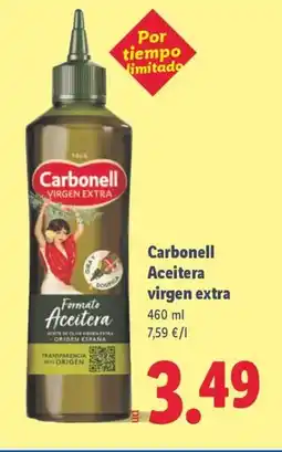 Lidl CARBONELL Aceitera virgen extra oferta