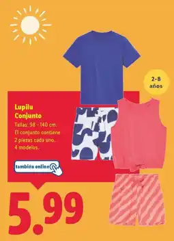 Lidl Lupilu Conjunto oferta