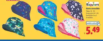 Lidl Gorro reversible oferta