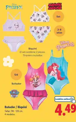 Lidl Bañador / Biquini oferta