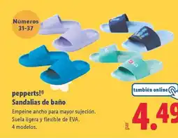 Lidl Sandalias de baño oferta