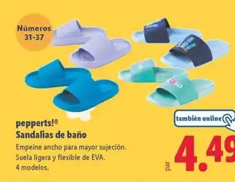 Lidl Sandalias de baño oferta
