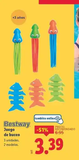 Lidl BESTWAY Juego de buceo oferta