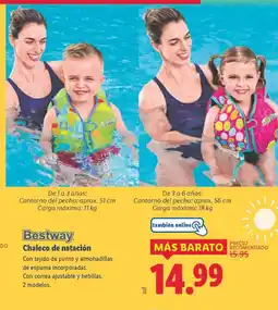Lidl BESTWAY Chaleco de natación oferta