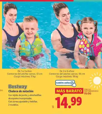 Lidl BESTWAY Chaleco de natación oferta
