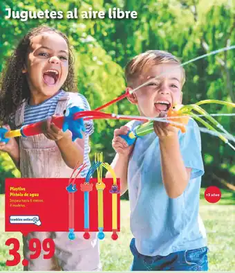 Lidl Playtive Pistola de agua oferta