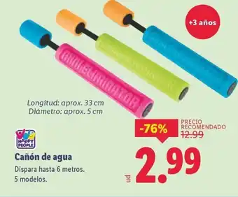 Lidl Cañón de agua oferta