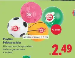 Lidl Playtive Pelota acuática oferta