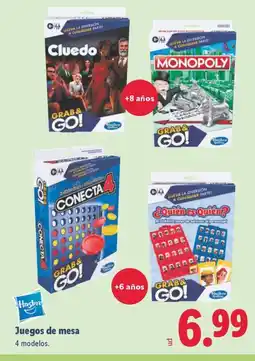 Lidl Juegos de mesa oferta