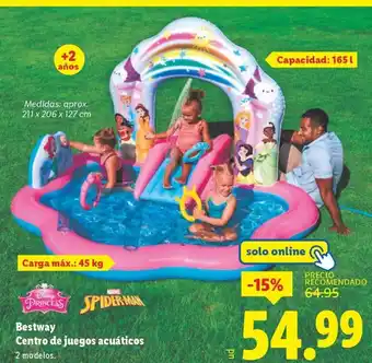 Lidl BESTWAY Centro de juegos acuáticos oferta