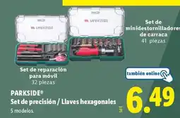Lidl PARKSIDE Set de precisión/ Llaves hexagonales oferta
