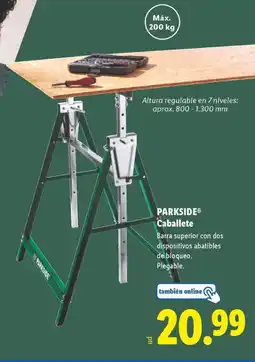 Lidl PARKSIDE Caballete oferta