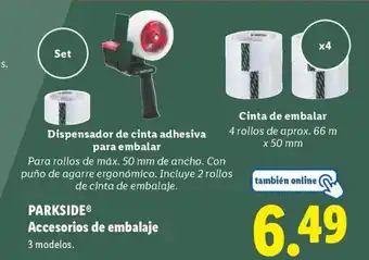 Lidl PARKSIDE Accesorios de embalaje oferta