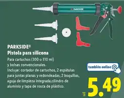 Lidl PARKSIDE Pistola para silicona oferta