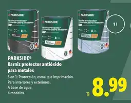 Lidl PARKSIDE Barniz protector antióxido para metales oferta