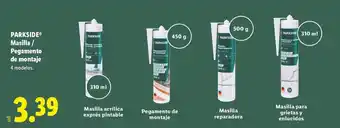 Lidl PARKSIDE Masilla Pegamento de montaje oferta