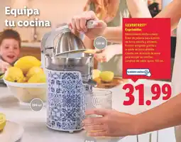 Lidl SILVERCREST Exprimidor oferta