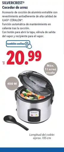 Lidl SILVERCREST Cocedor de arroz oferta