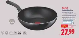 Lidl TEFAL Wok de Aluminio oferta