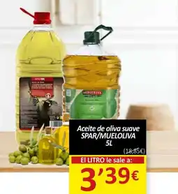 SPAR SPAR/MUELOLIVA Aceite de oliva suave oferta